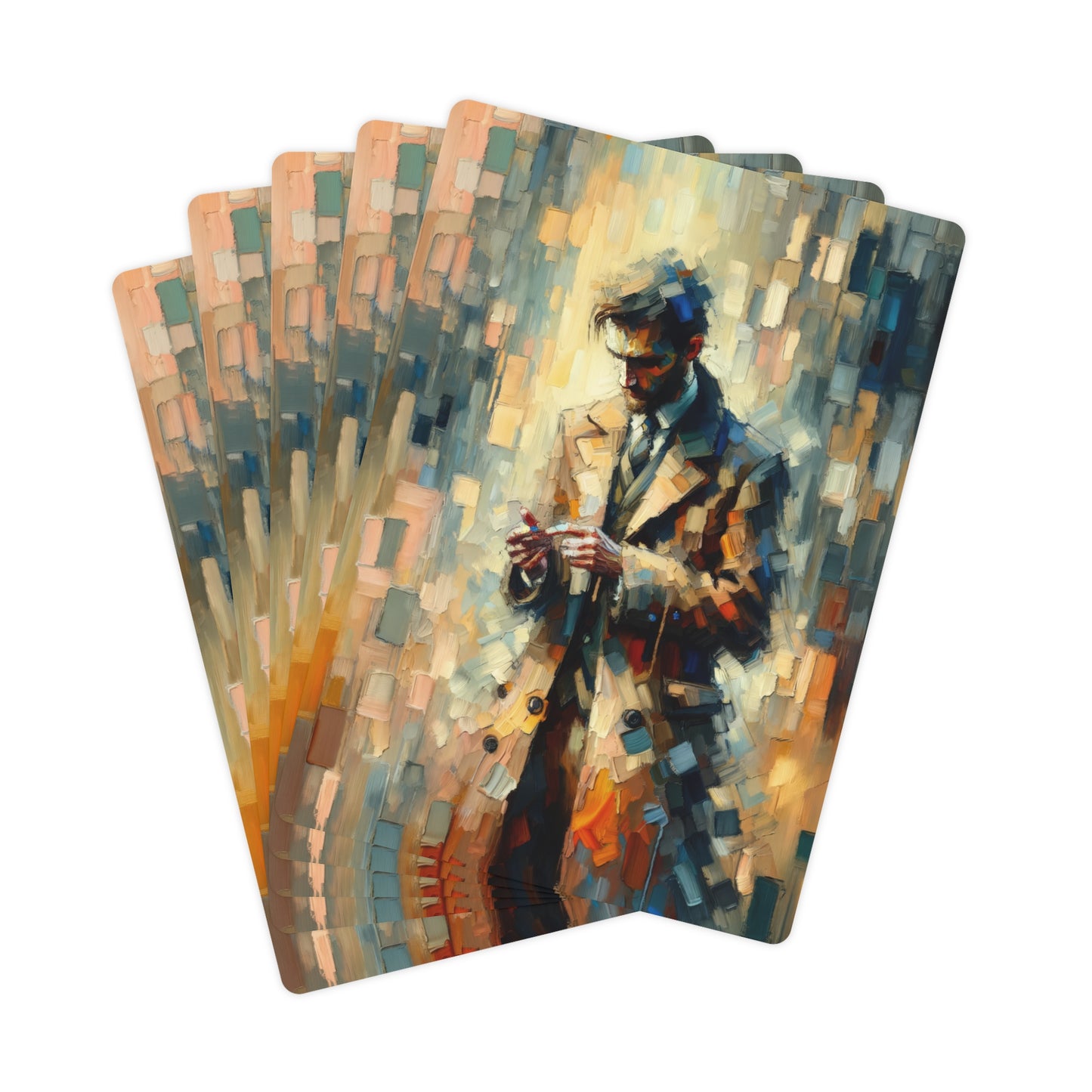 Urban Tachism Encounter Poker Cards