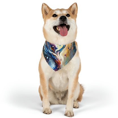 Journey Embrace Tachism Pet Bandana Collar