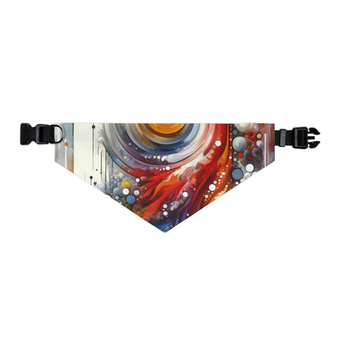 Harmonic Swirl Elegance Pet Bandana Collar
