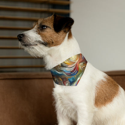 Woven Progress Tapestry Pet Bandana Collar