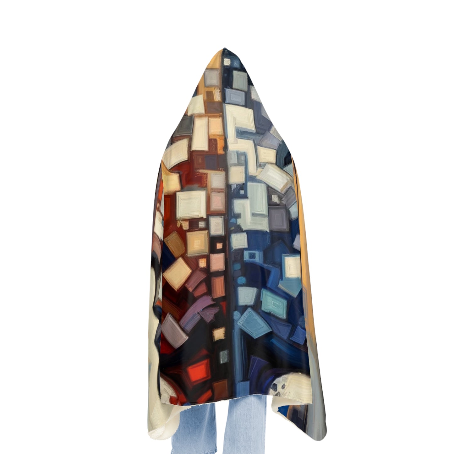 Identity Tachism Intersection Snuggle Blanket