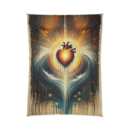 Awakened Heart Waves Comforter