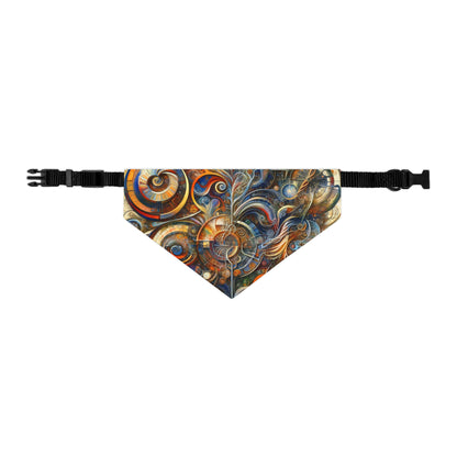 Ethos Web Abstract Pet Bandana Collar