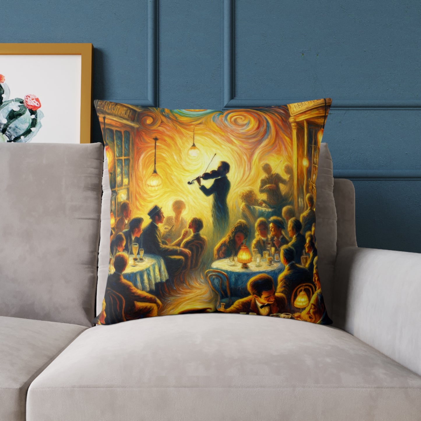 Bistro Emotive Entry Spun Polyester Pillow