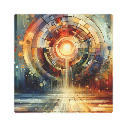 Majestic Quest Aura Canvas Photo Tile