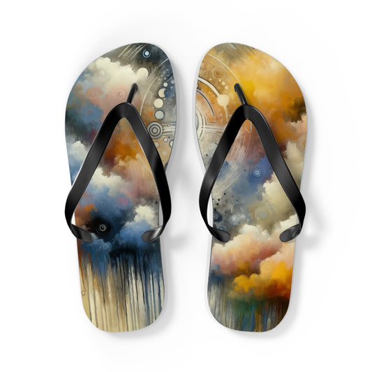 Mindful Transformation Profundity Flip Flops