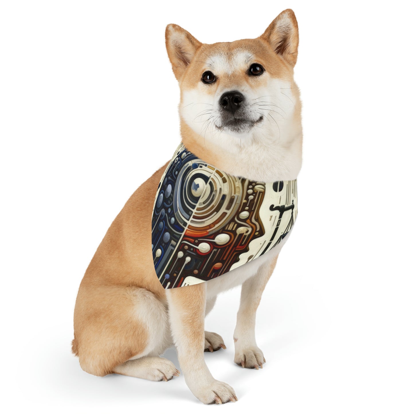 Critique Analytical Deliberation Pet Bandana Collar