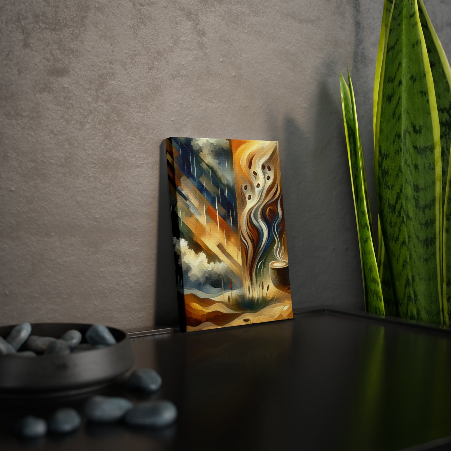 Aromatic Earth Encounter Canvas Photo Tile