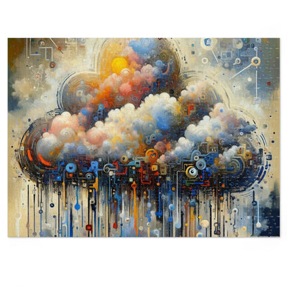 Cloud Community Crafting Jigsaw Puzzle (30, 110, 252, 500,1000-Piece)