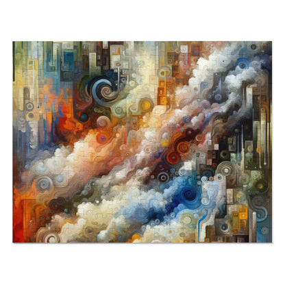 Tachist Unity Diversity Jigsaw Puzzle (30, 110, 252, 500,1000-Piece)