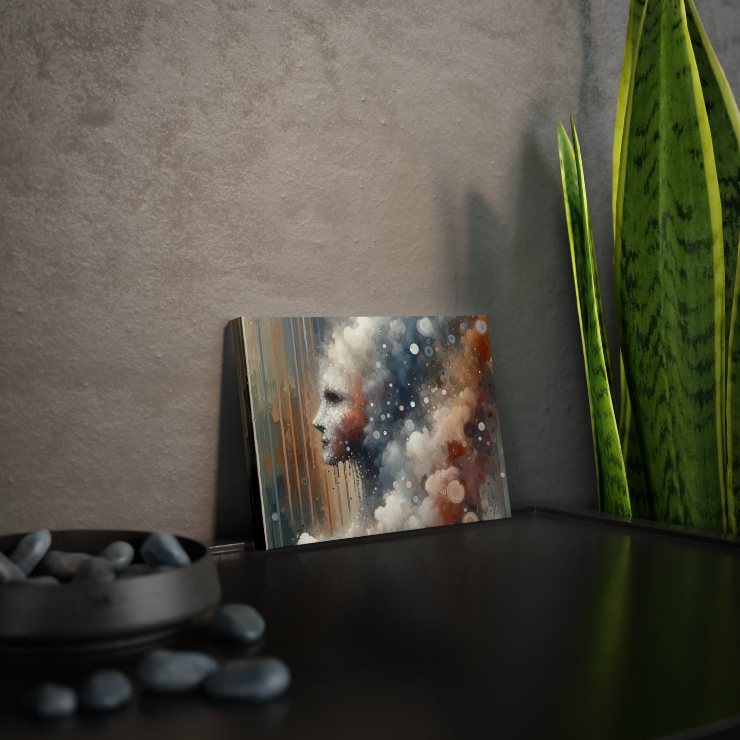 Ephemeral Hour Residue Canvas Photo Tile