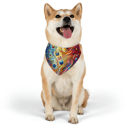 Supportive Divided Empathy Pet Bandana Collar