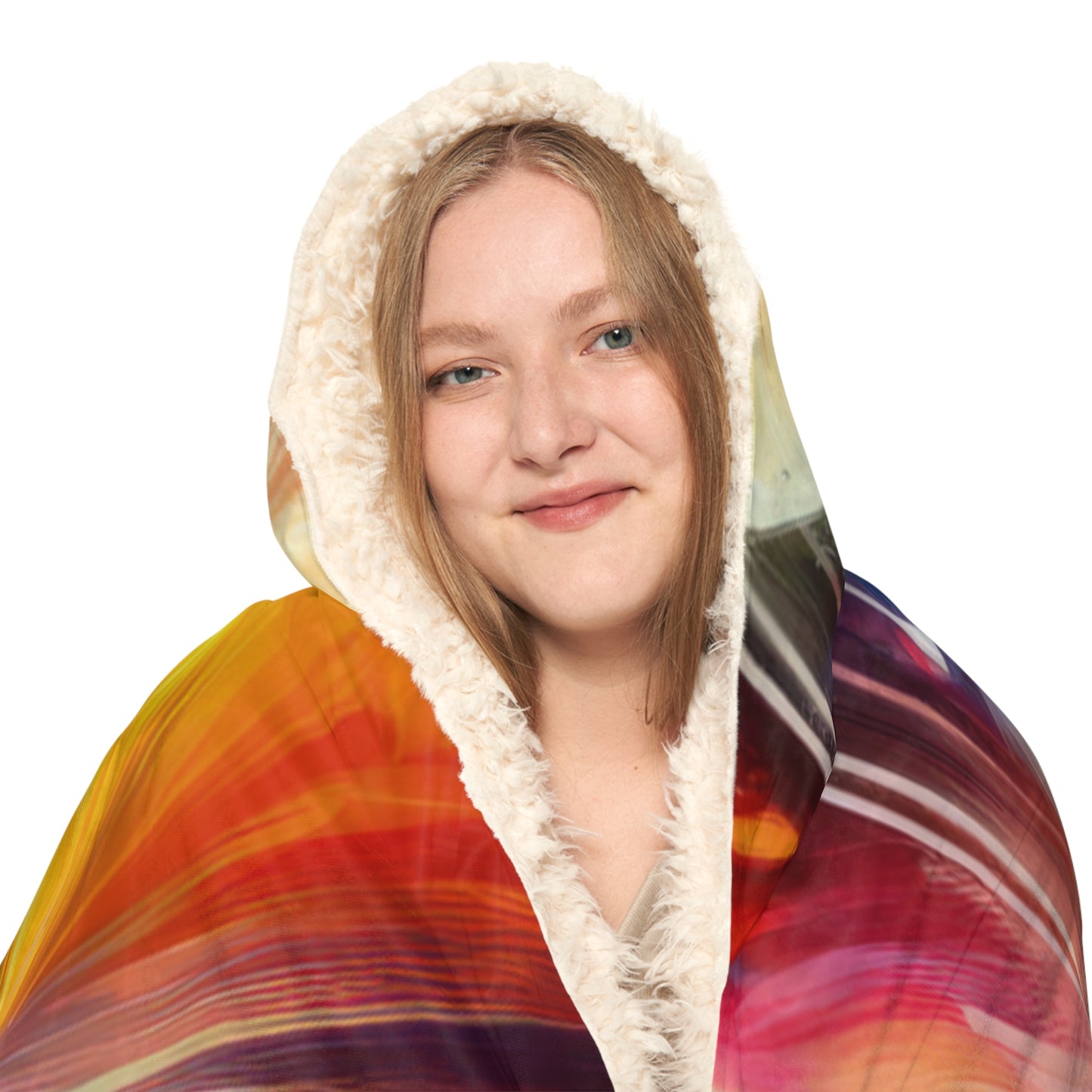 Prismatic Light Spectrum Snuggle Blanket