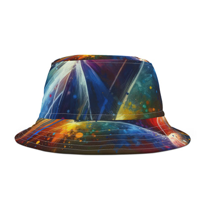 Prismatic Light Spectrum Bucket Hat (AOP)