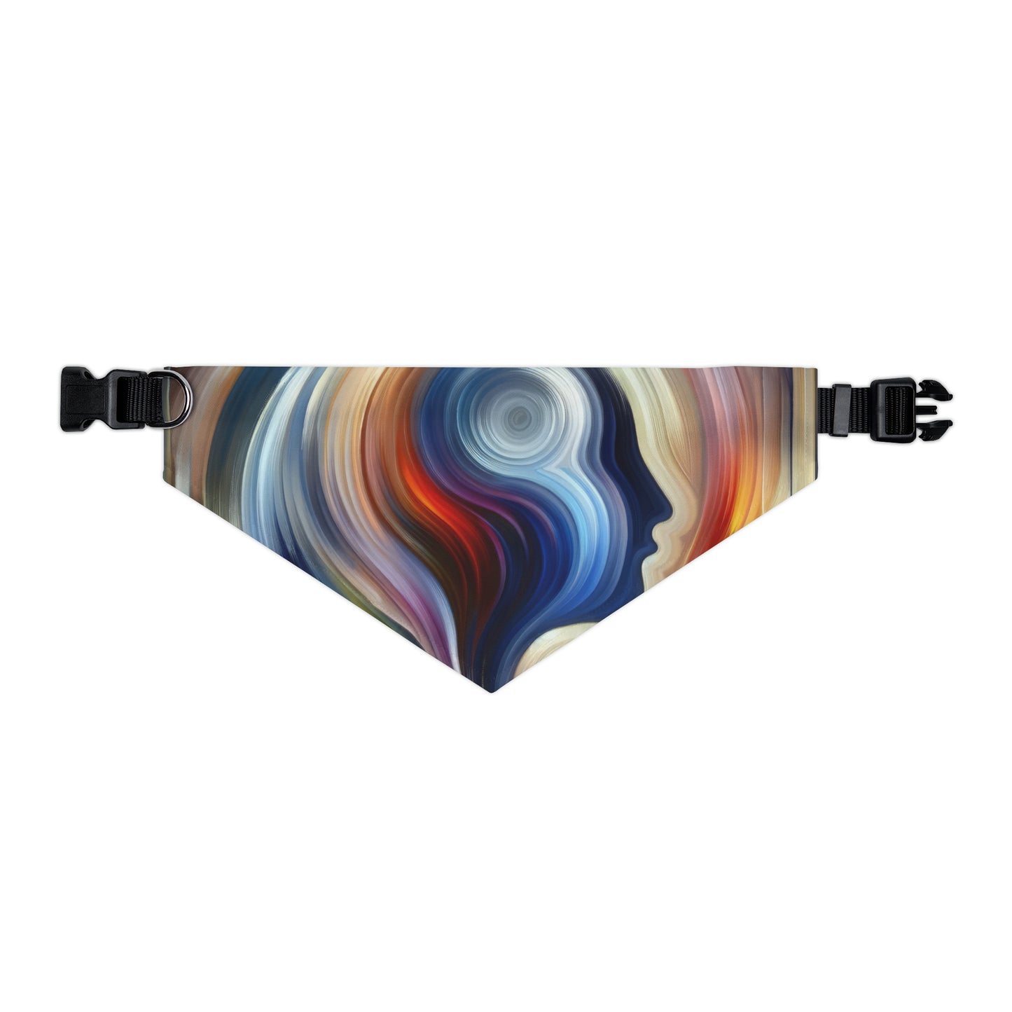 Harmonious Mindset Abstract Pet Bandana Collar