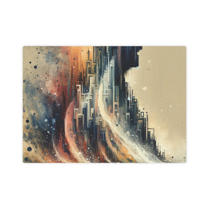 Enduring Echoes Resonance Canvas Photo Tile