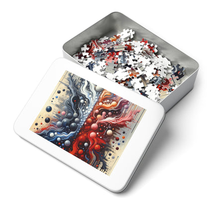 Symbiotic Exchange Abstract Jigsaw Puzzle (30, 110, 252, 500,1000-Piece)
