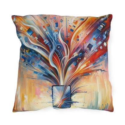 Empowerment Through Technology Outdoor Pillows