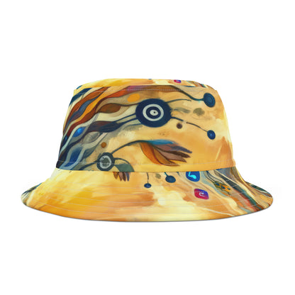 Reflective Digital Meditation Bucket Hat (AOP)