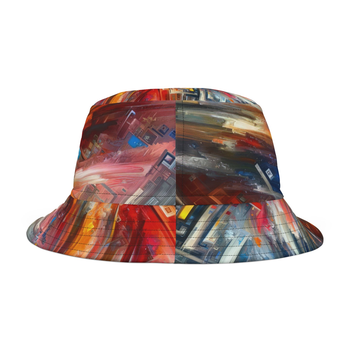 Digital Chaos Symphony Bucket Hat (AOP)