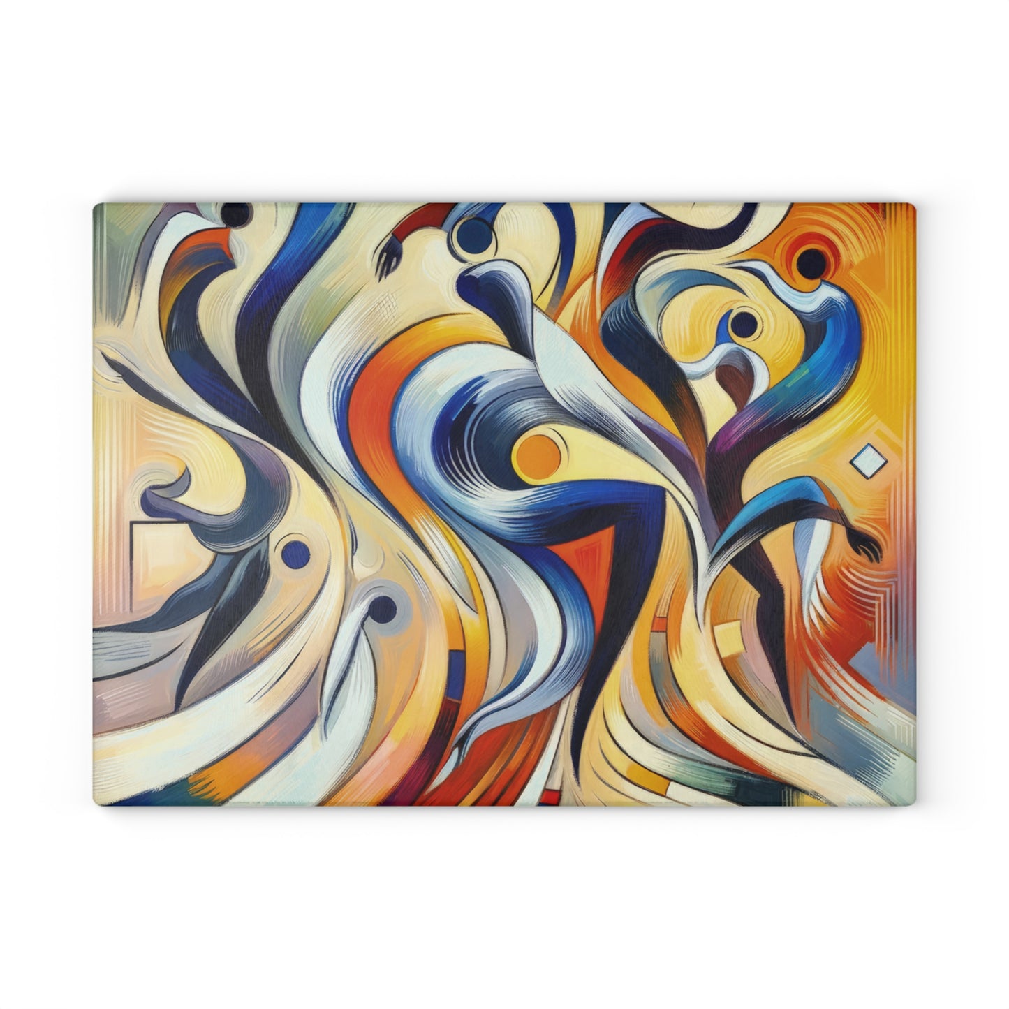 Wisdom Dance Inquiry Glass Cutting Board