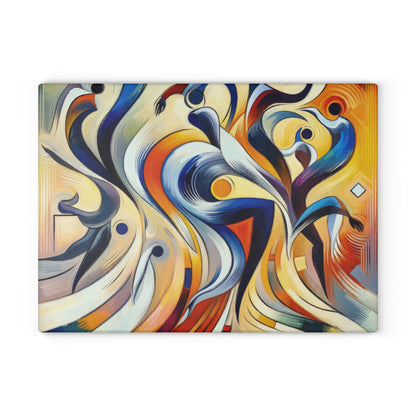 Wisdom Dance Inquiry Glass Cutting Board