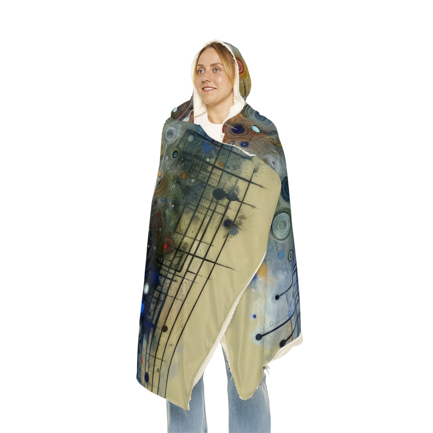 Awakenings Interconnectedness Tachism Snuggle Blanket