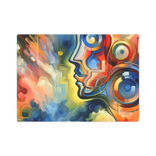 Emotional Perception Abstract Canvas Photo Tile