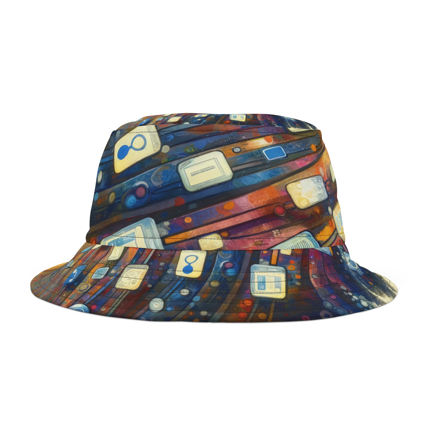 Digital Tapestry Weaving Bucket Hat (AOP)