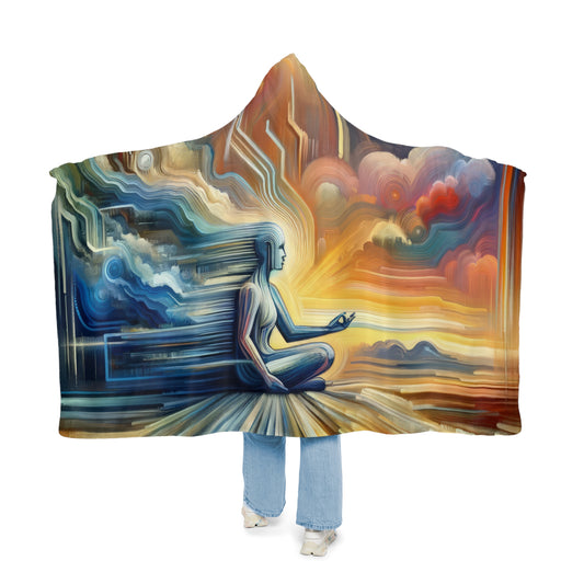 Eternal Digital Meditation Snuggle Blanket