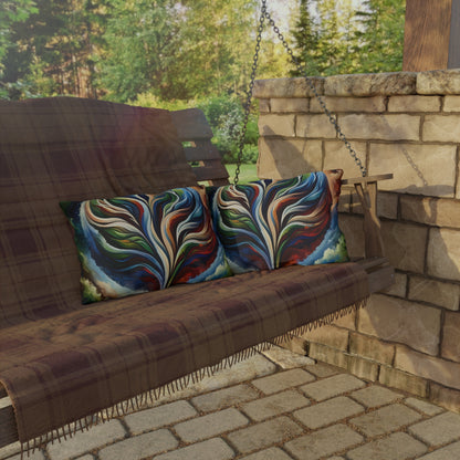 Interconnected Earth Advocates Outdoor Pillows