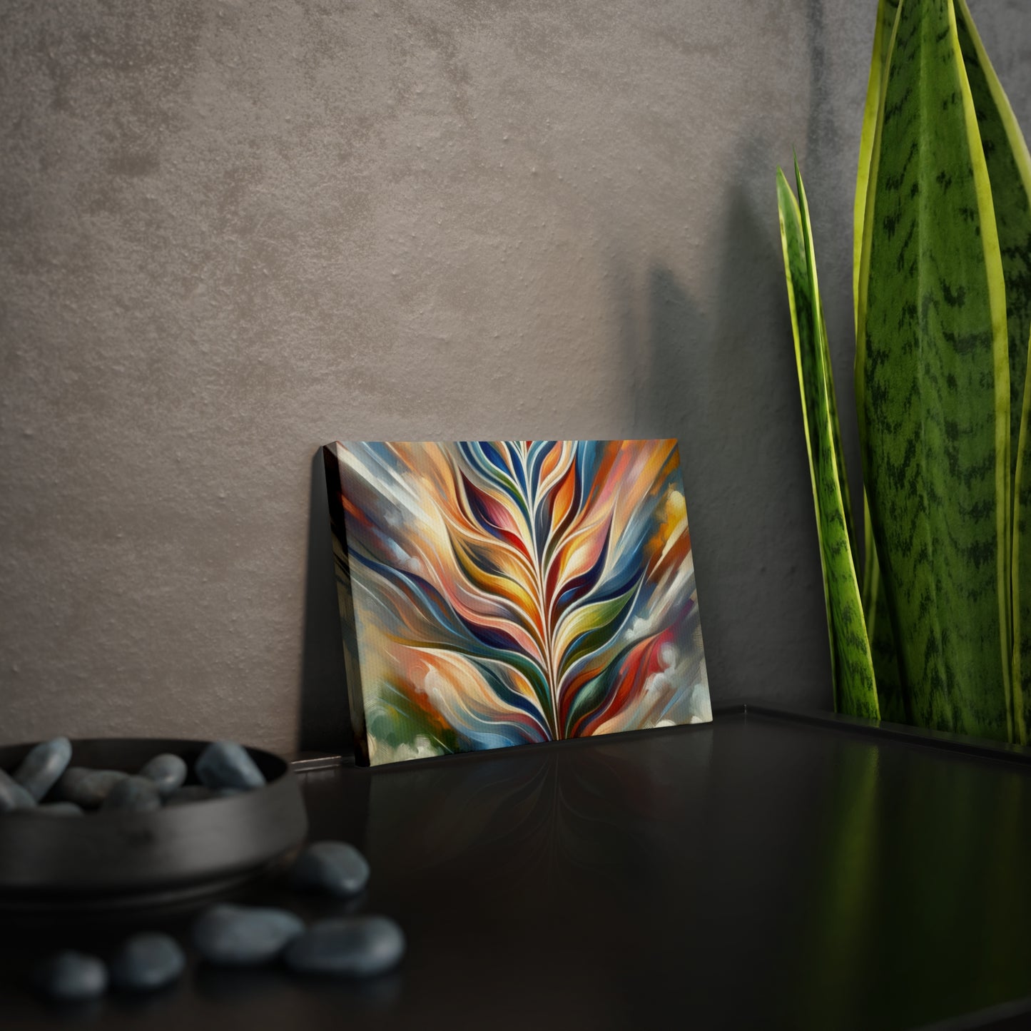 Sovereign Radiance Cultivation Canvas Photo Tile