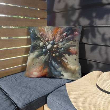 Impactful Deeds Ripple Outdoor Pillows