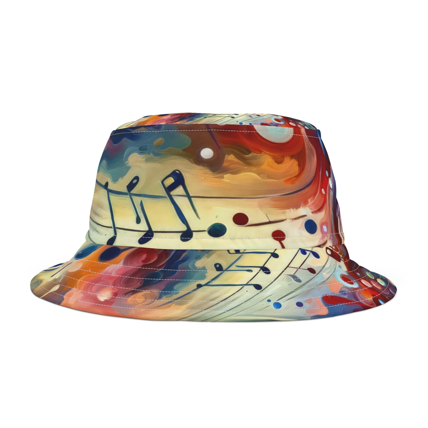 Harmonizing Melody Life Bucket Hat (AOP)