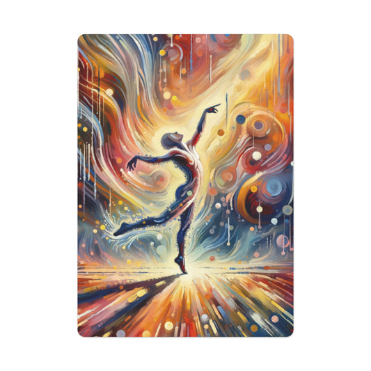 Wholehearted Divine Dance Poker Cards