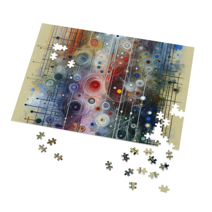 Awakenings Interconnectedness Tachism Jigsaw Puzzle (30, 110, 252, 500,1000-Piece)