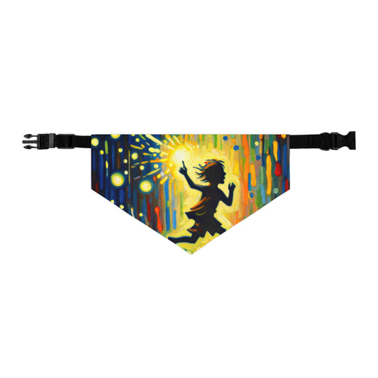 Child Firefly Chase Pet Bandana Collar