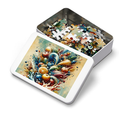 Nourishing Tachism Symphony Jigsaw Puzzle (30, 110, 252, 500,1000-Piece)