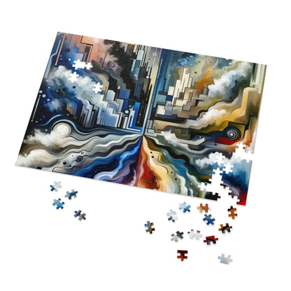 Digital Divide Navigation Jigsaw Puzzle (30, 110, 252, 500,1000-Piece)