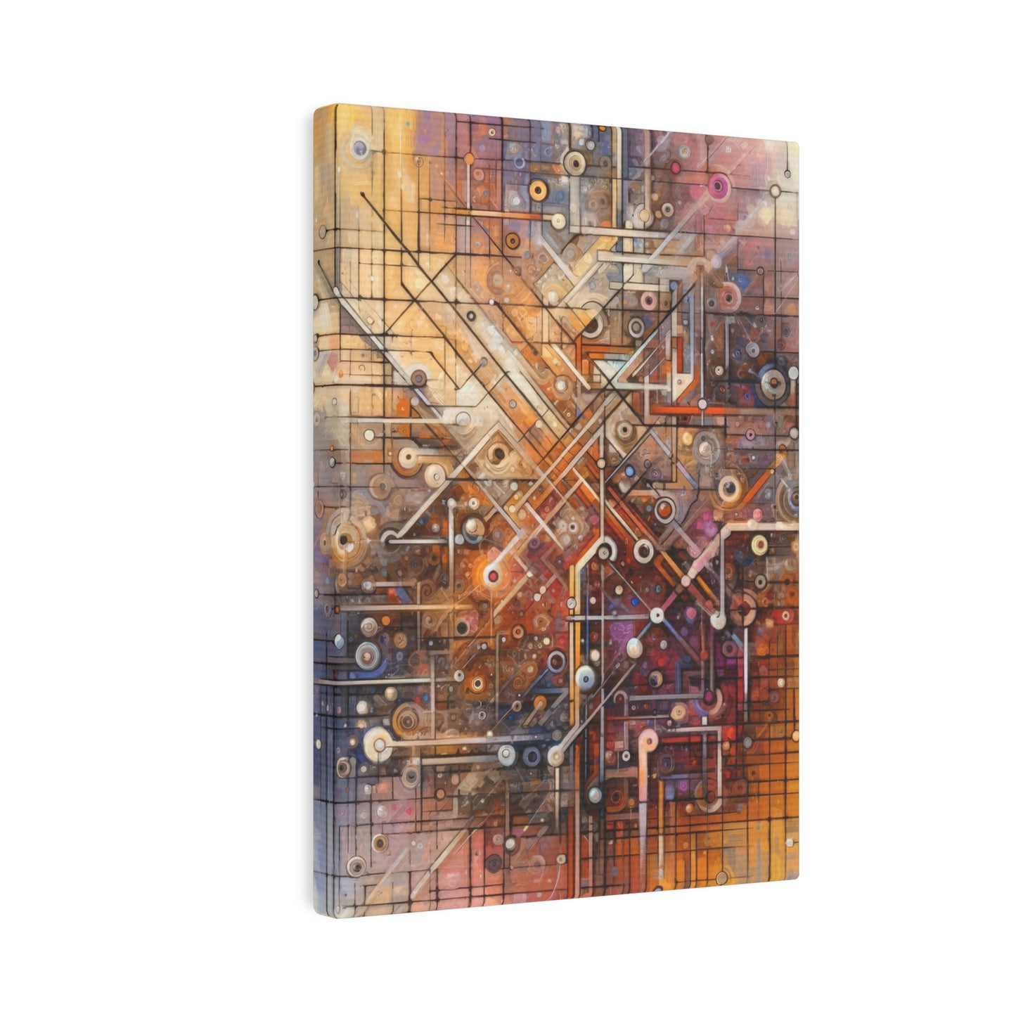 Abstract Structural Complexity Canvas Photo Tile