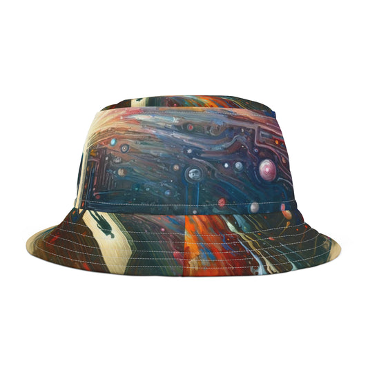 Mirror Wholeness Tachism Bucket Hat (AOP)