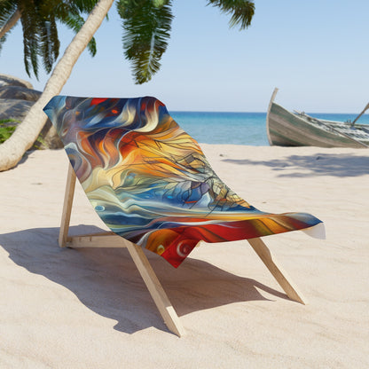 Weaving Renewal Web Beach Towel