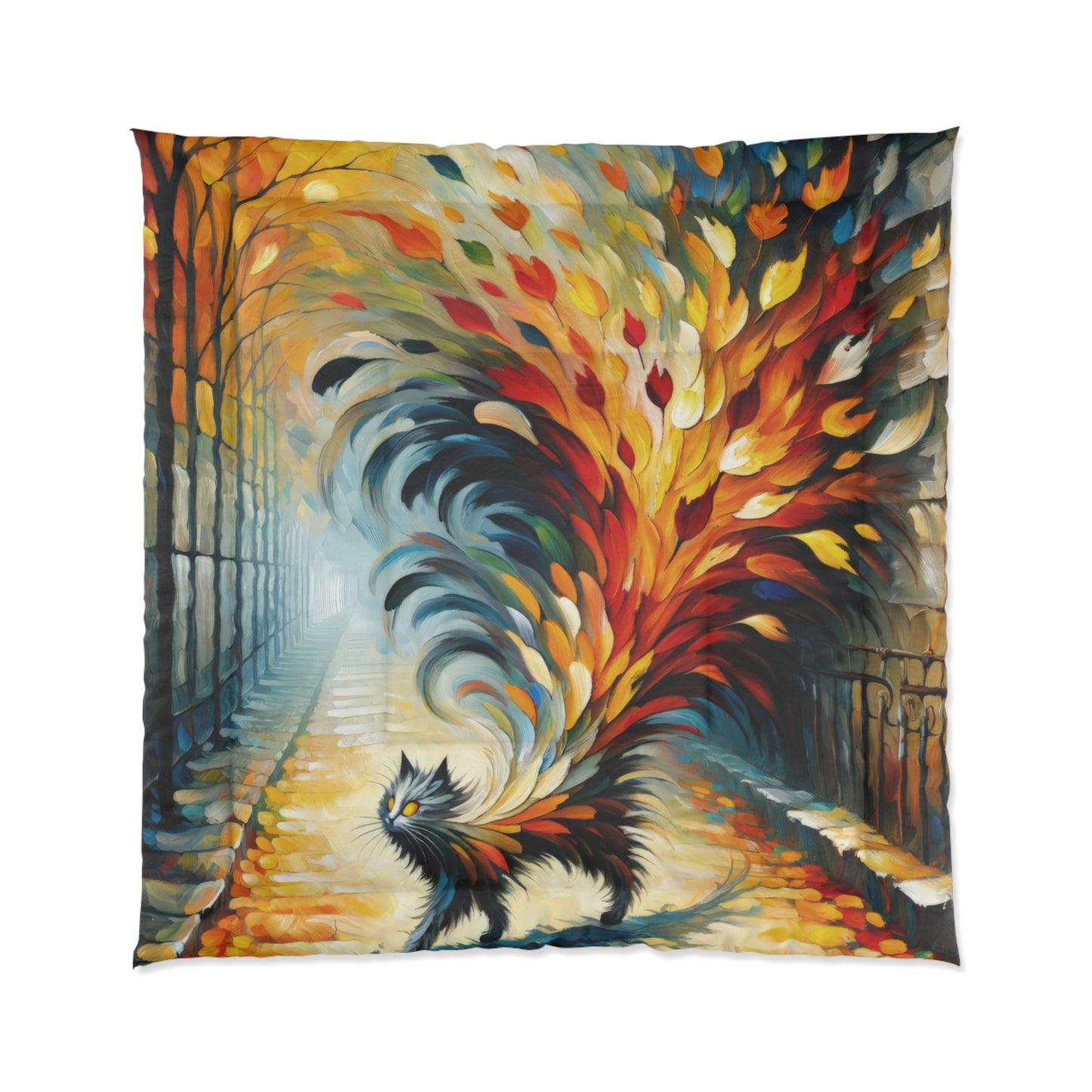 Autumn Whirlwind Escape Comforter