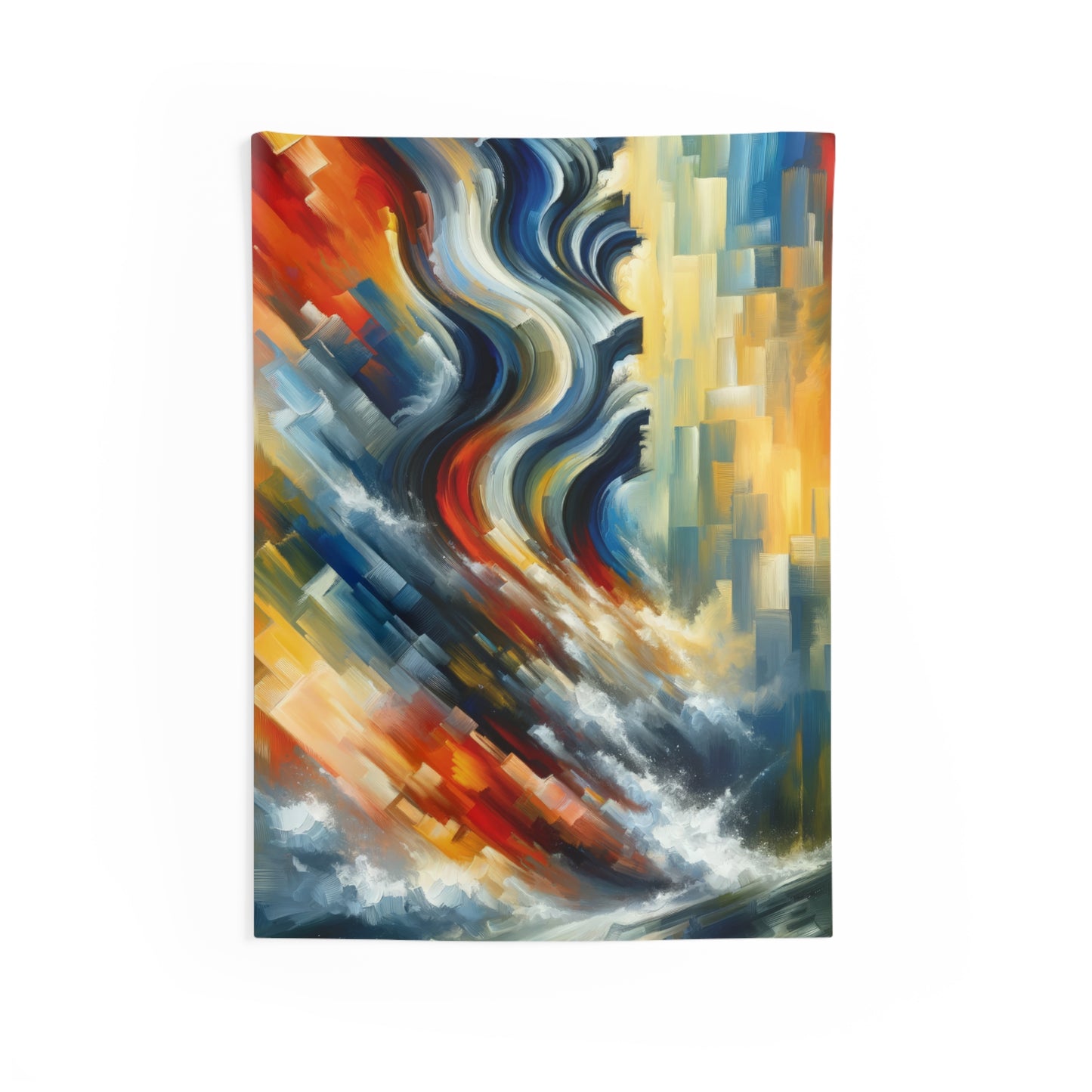 Persistence Force Abstract Indoor Wall Tapestries