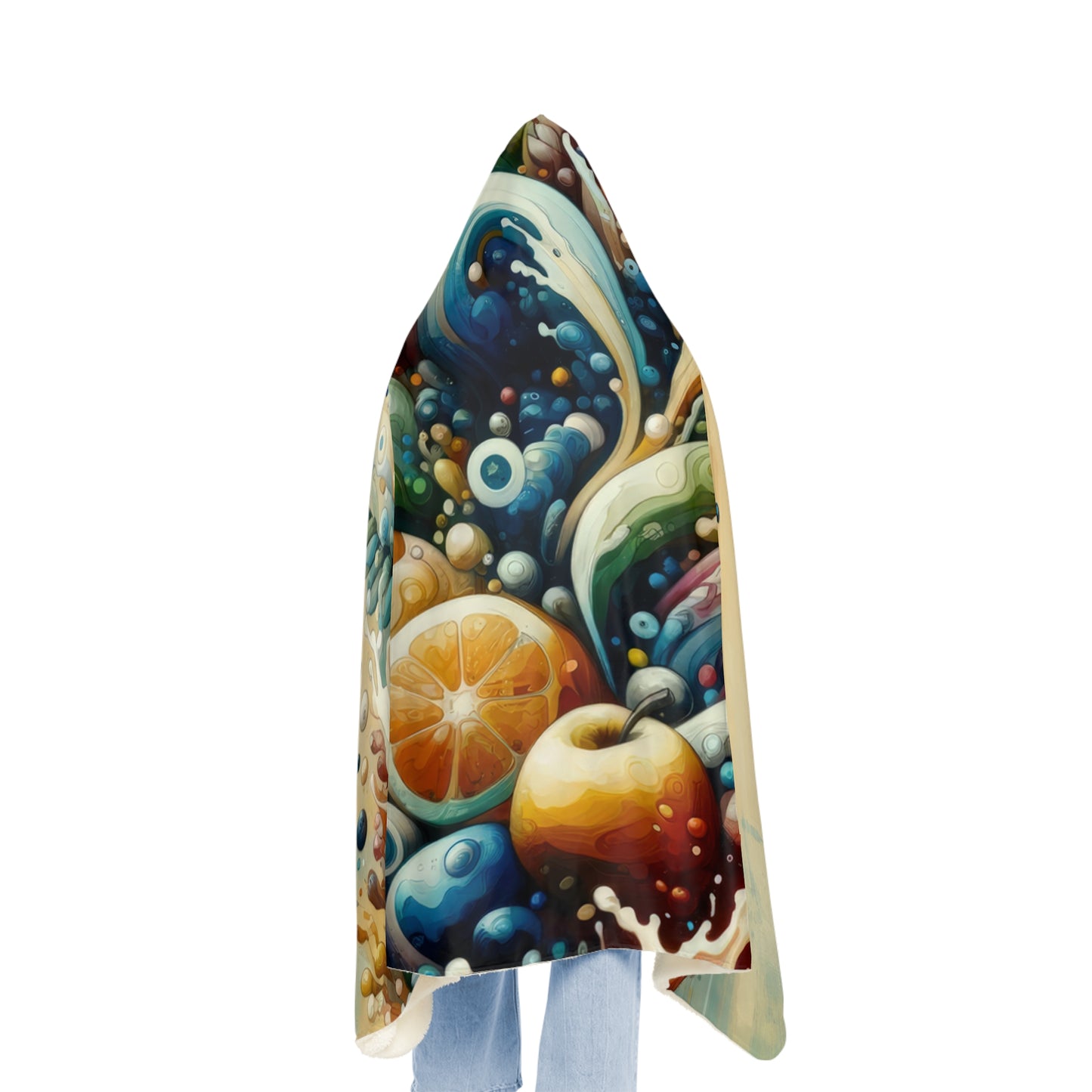 Nourishing Tachism Symphony Snuggle Blanket