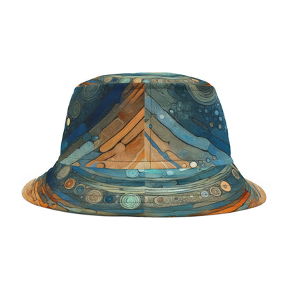 Crafting Semantic Pottery Bucket Hat (AOP)
