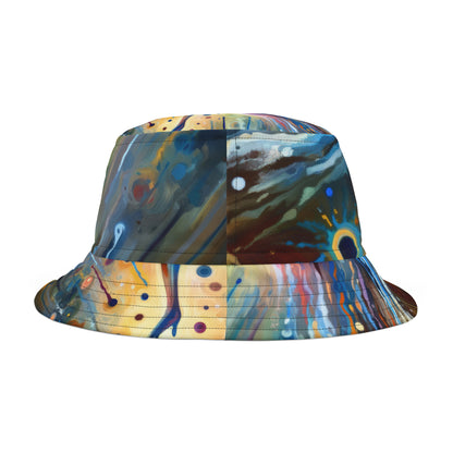 Journey Embrace Tachism Bucket Hat (AOP)