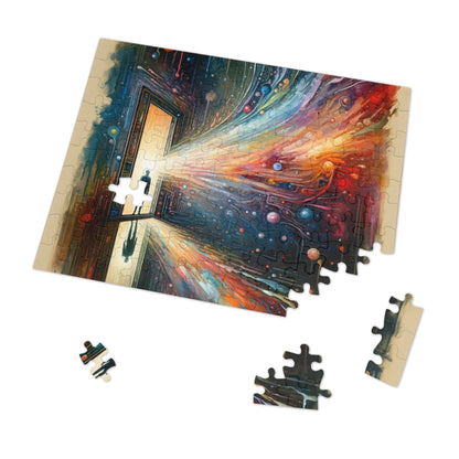 Mirror Wholeness Tachism Jigsaw Puzzle (30, 110, 252, 500,1000-Piece)