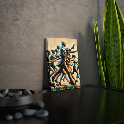 Urban Movement Disconnect Canvas Photo Tile