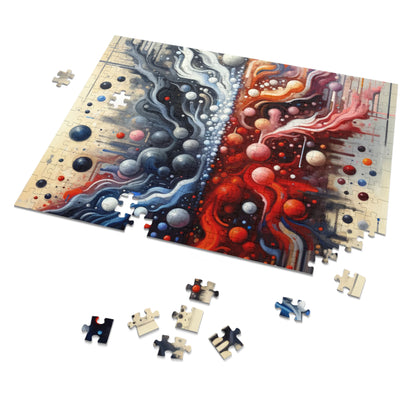 Symbiotic Exchange Abstract Jigsaw Puzzle (30, 110, 252, 500,1000-Piece)